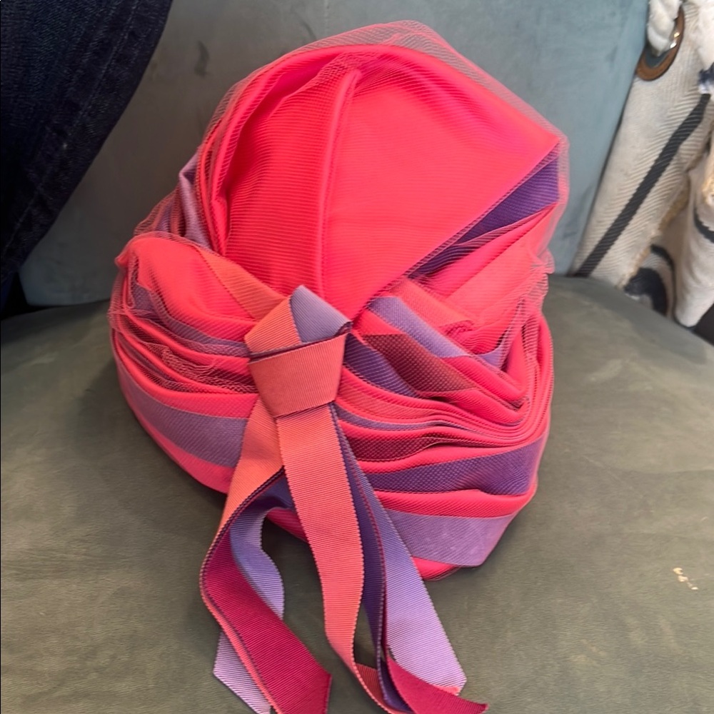 Christian Dior Women’s Pink & Purple Turban-Style Headwrap